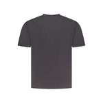 North Sails Black Cotton Men T-Shirt