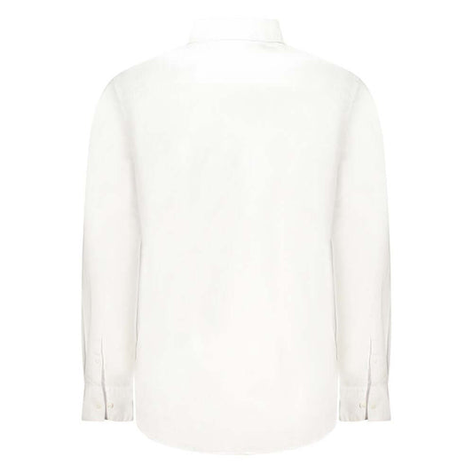 Calvin Klein White Cotton Men Shirt