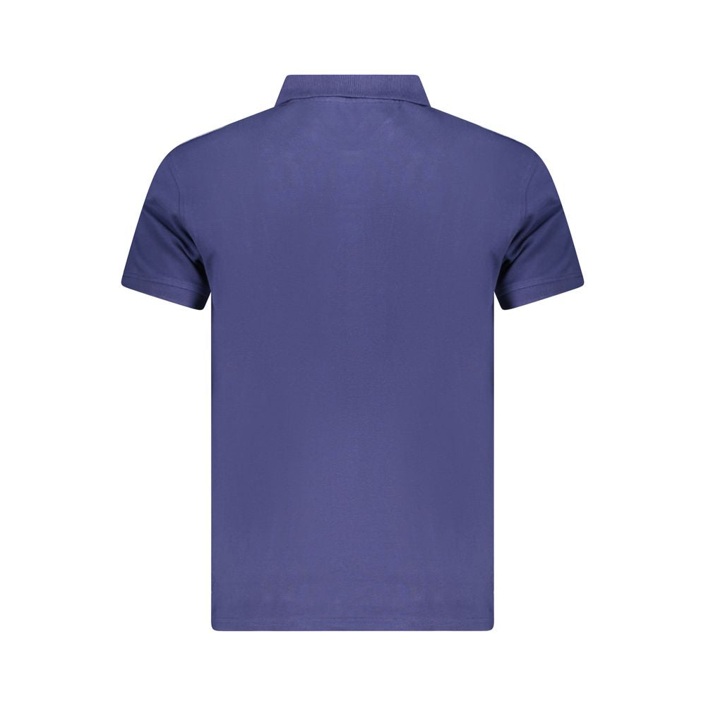 Cavalli Class Blu Cotton Men Polo