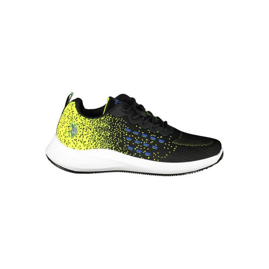 U.S. POLO ASSN. Black Polyester Men Sneaker US-37348-EU44/US11