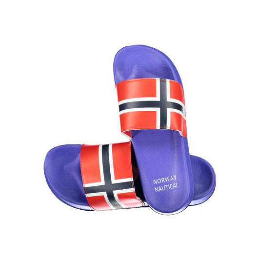 Norway 1963 Blu Plastica Uomo Ciabatta