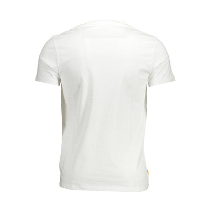 Timberland White Cotton T-Shirt