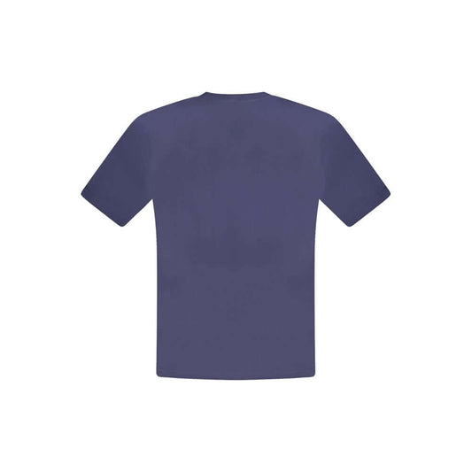 North Sails Blue Cotton Men T-Shirt