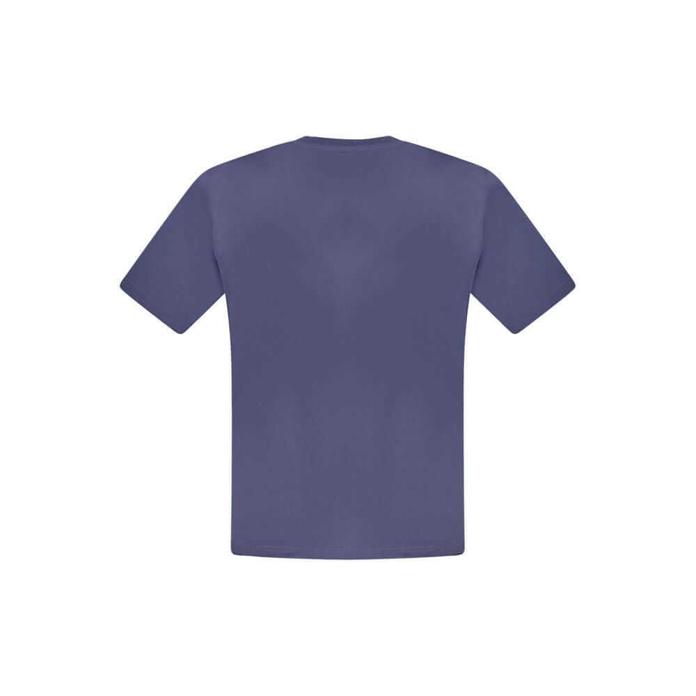 North Sails Blue Cotton Men T-Shirt