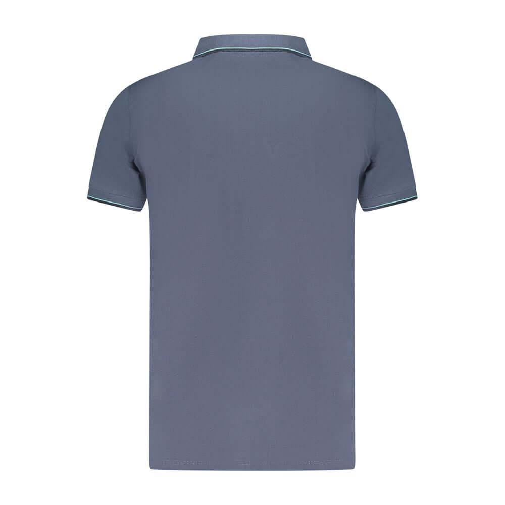 Norway 1963 Blue Cotton Polo Shirt