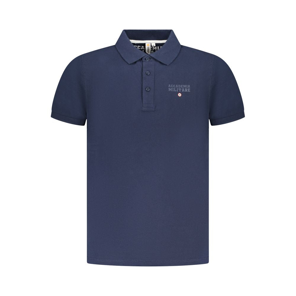 Accademia Militare Blu Cotton Men Polo