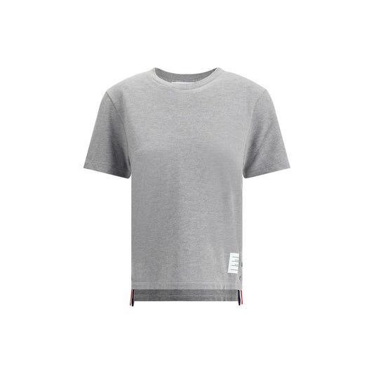Thom Browne Gray Cotton T-Shirt