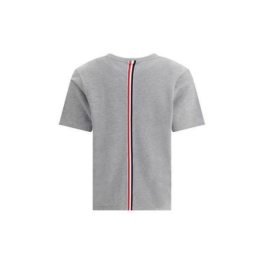 Thom Browne T-Shirt with iconic bands TH-FJS013A00050055-IT40 | M