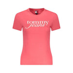 Tommy Hilfiger Pink Cotton Tops & T-Shirt TO-38447-L