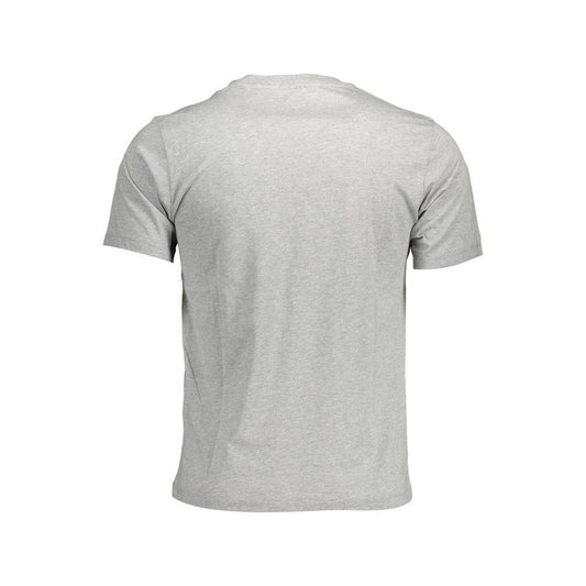 North Sails Gray Cotton T-Shirt NO-12556-L