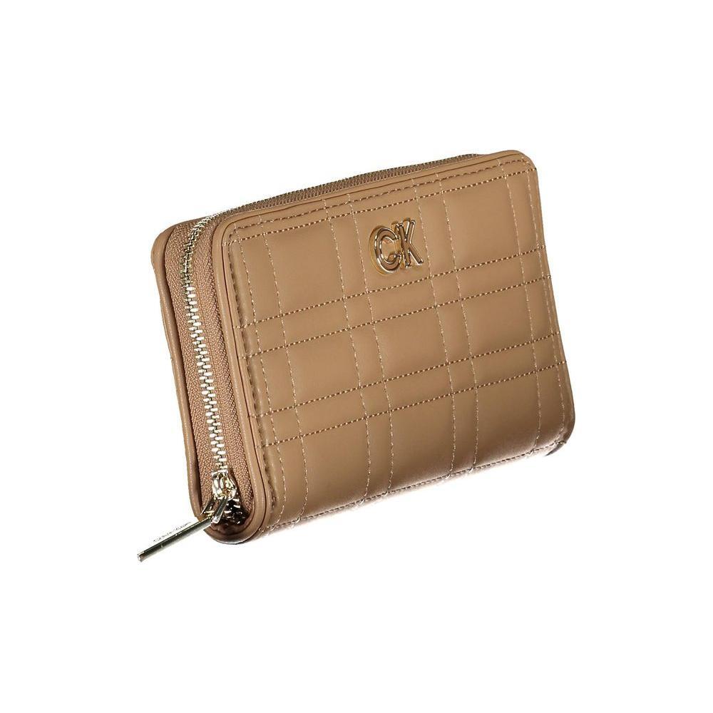 Calvin Klein Beige Polyester Wallet