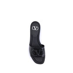 Valentino Garavani Patent leathe VLogo slide Sandals