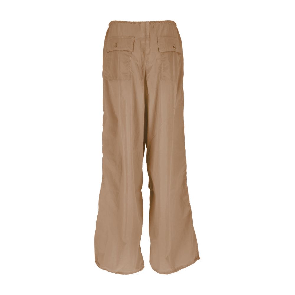 Hinnominate Brown Nylon Women Trouser
