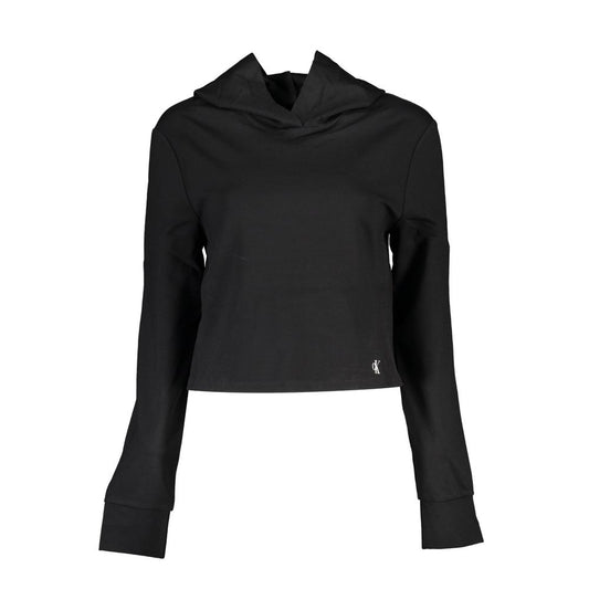 Calvin Klein Black Elastane Sweatshirt