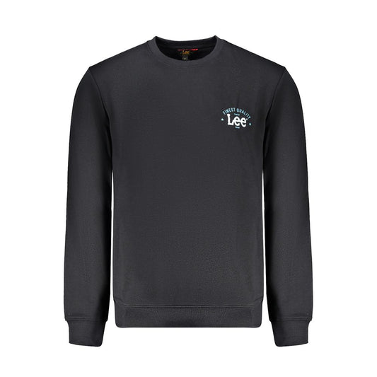 Lee Black Cotton Sweatshirt