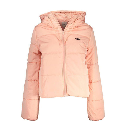 Vans Pink Polyester Jackets & Coat VA-19346-2XS
