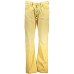 Meltin'Pot Yellow Cotton Jeans & Pant ME-19662-W31