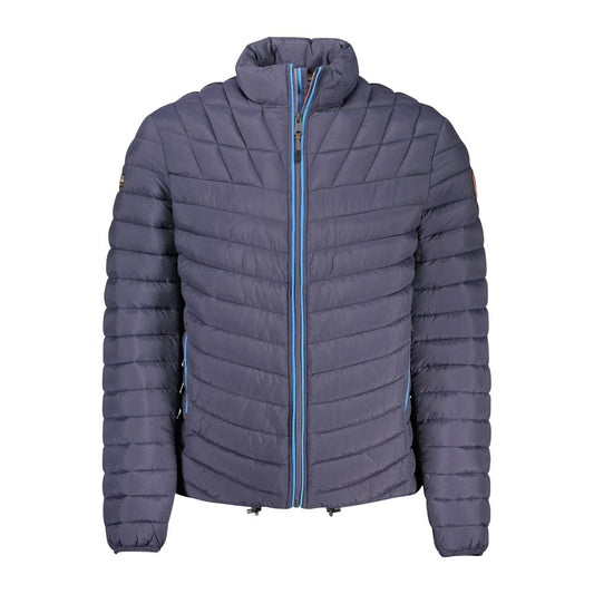 Napapijri Blue Polyamide Jackets & Coat
