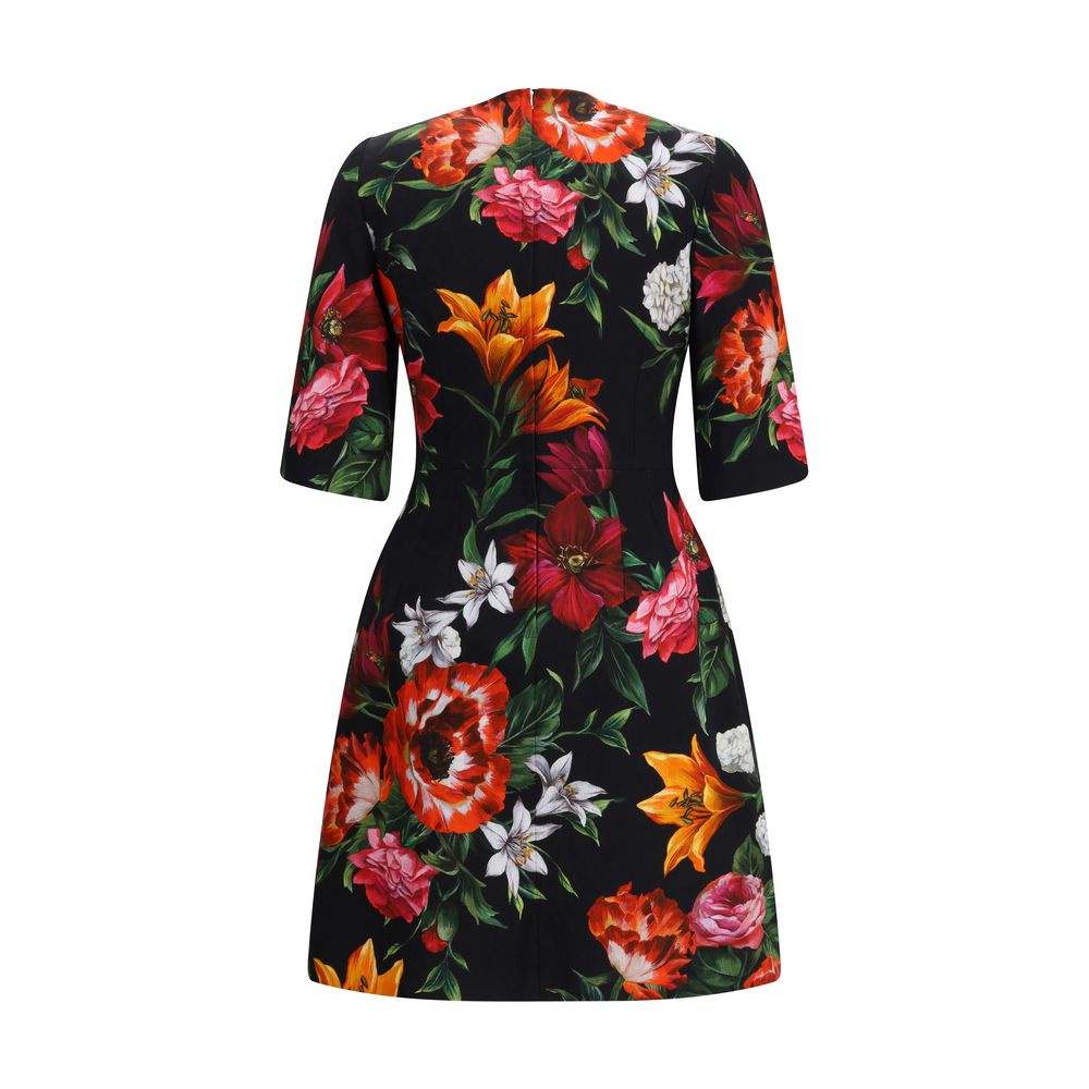 Dolce & Gabbana Multicolor Cotton Casual Dress