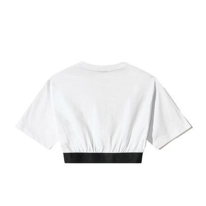 Comme Des Fuckdown White Cotton Women T-Shirt