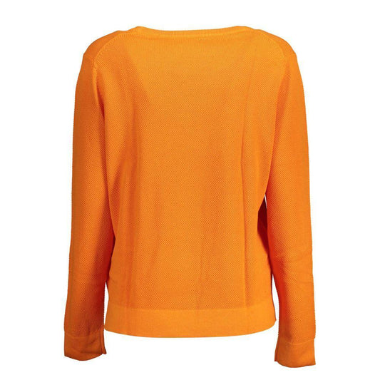 Gant Orange Cotton Sweater GA-14718-L