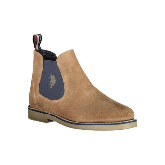 U.S. POLO ASSN. Beige Polyester Boot US-16706-EU46