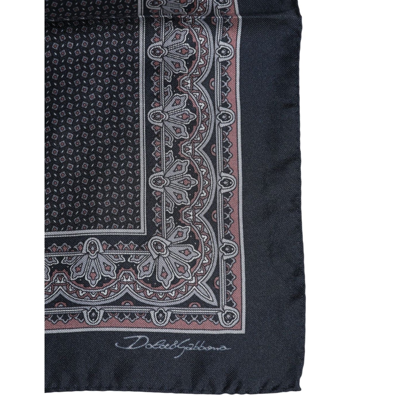 Dolce & Gabbana Multicolor Fantasy Silk Square Foulard Scarf