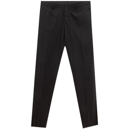 Dolce & Gabbana Black Wool Dress Pants