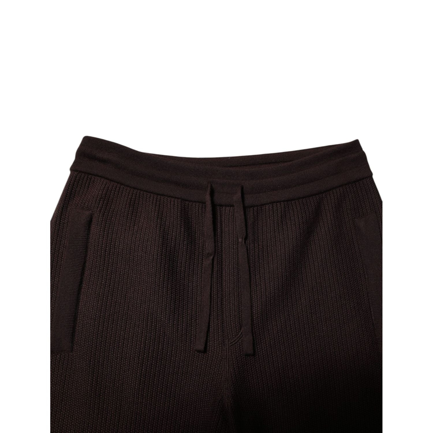 Dolce & Gabbana Brown Cashmere Men Jogger Sweatpants Pants