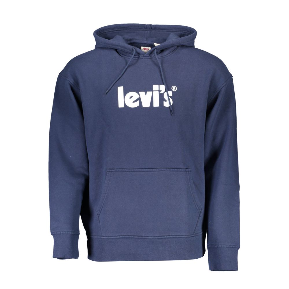 Levi's Blue Cotton Men Sweater