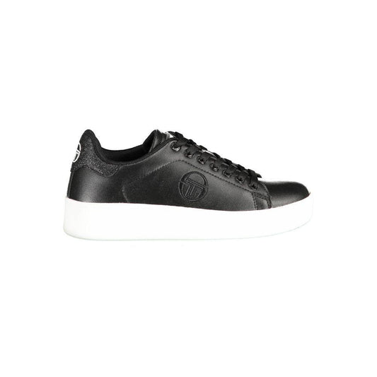 Sergio Tacchini Black Polyester Sneaker SE-14446-EU38/US8