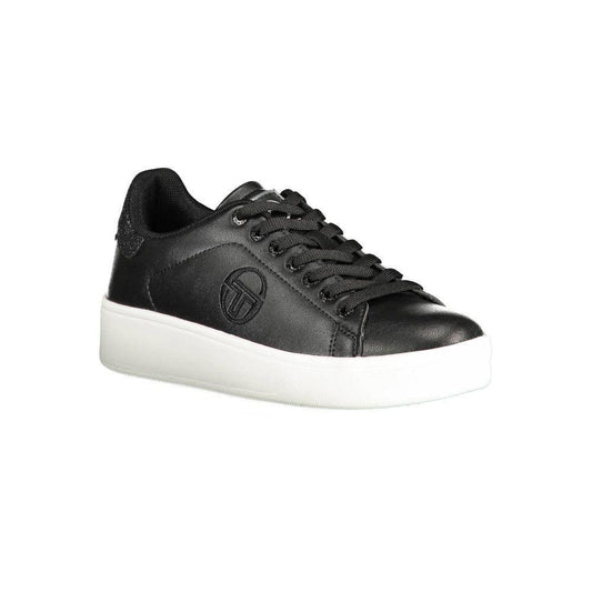 Sergio Tacchini Black Polyester Sneaker SE-14446-EU38/US8