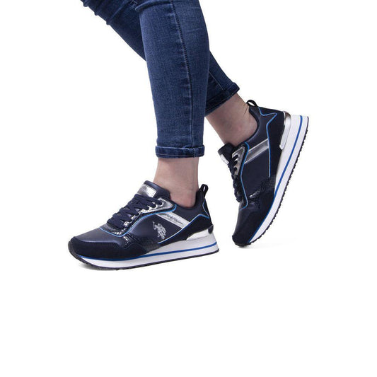U.S. POLO ASSN. Blue Polyester Sneaker US-14581-EU39/US9
