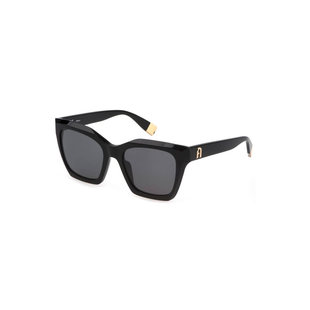 Furla Black Acetate Women Sunglass