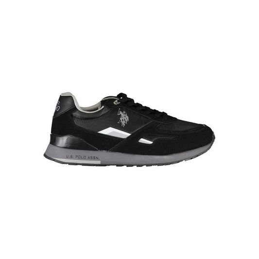 U.S. POLO ASSN. Black Polyester Sneaker US-23450-EU45/US12