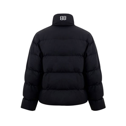 Balenciaga Black Polyamide Jackets & Coat