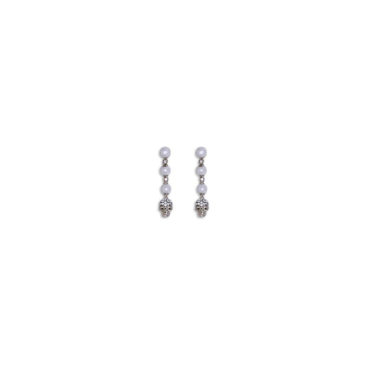 Alexander McQueen Silver Brass Earrings