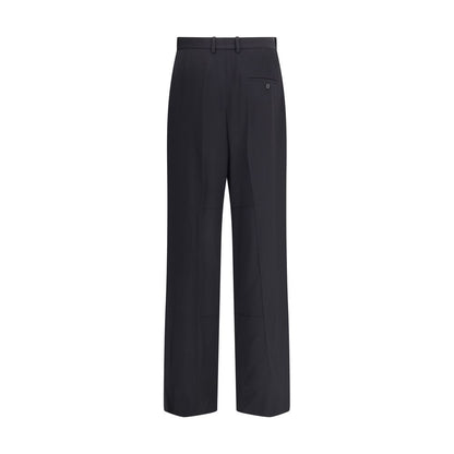 Balenciaga Black Viscose Dress Pants