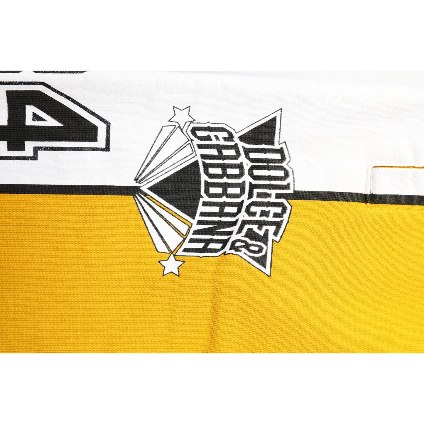 Dolce & Gabbana Yellow Cotton Logo Jogger Sweatpants Pants