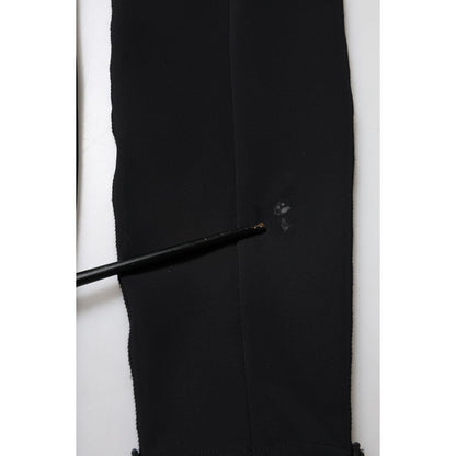 Dolce & Gabbana Black High Waisted Leggings Pants