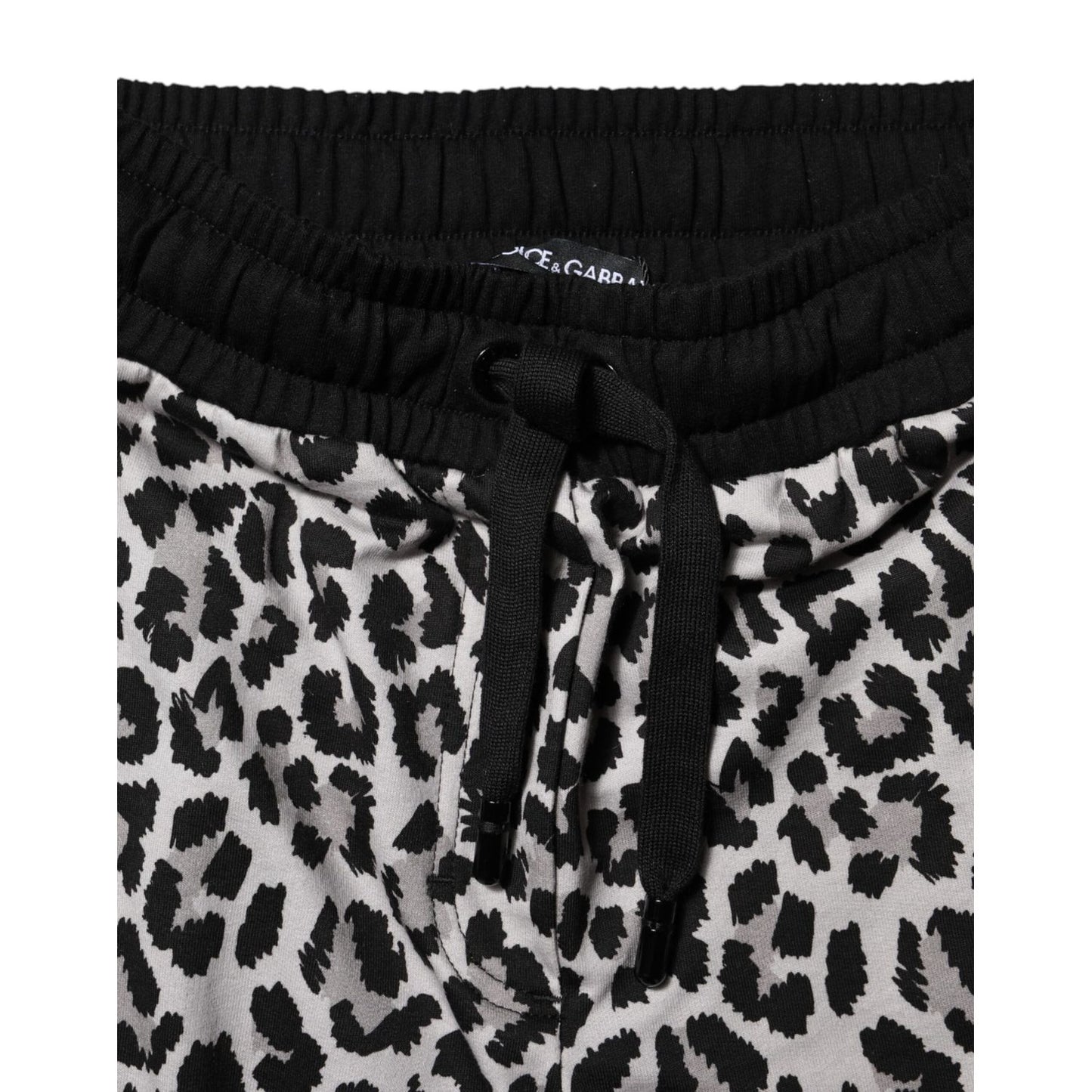 Dolce & Gabbana Multicolor Leopard #DGMillennials Jogger Pants