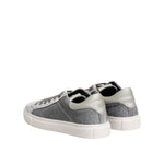 HIDE & JACK Gray Suede Low Top Lace Up Sneakers Shoes LA12577-37