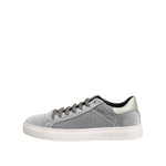 HIDE & JACK Gray Suede Low Top Lace Up Sneakers Shoes LA12577-37