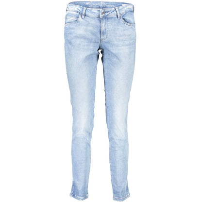 Guess Jeans Azzurro Organic Cotton Women Jeans
