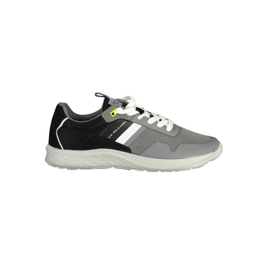 U.S. POLO ASSN. Gray Polyester Sneaker US-13389-EU45/US12