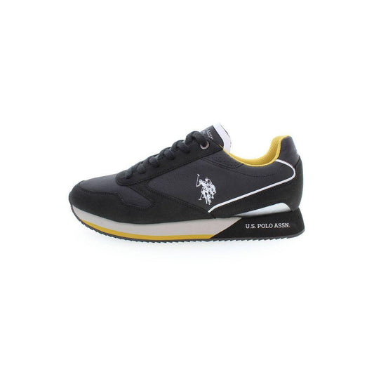 U.S. POLO ASSN. Black Polyester Sneaker US-14055-EU44/US11