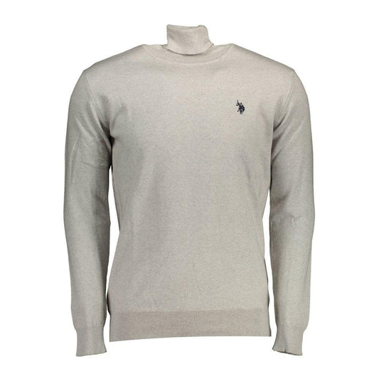 U.S. POLO ASSN. Gray Cotton Sweater