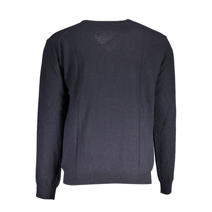 La Martina Blue Wool Sweater