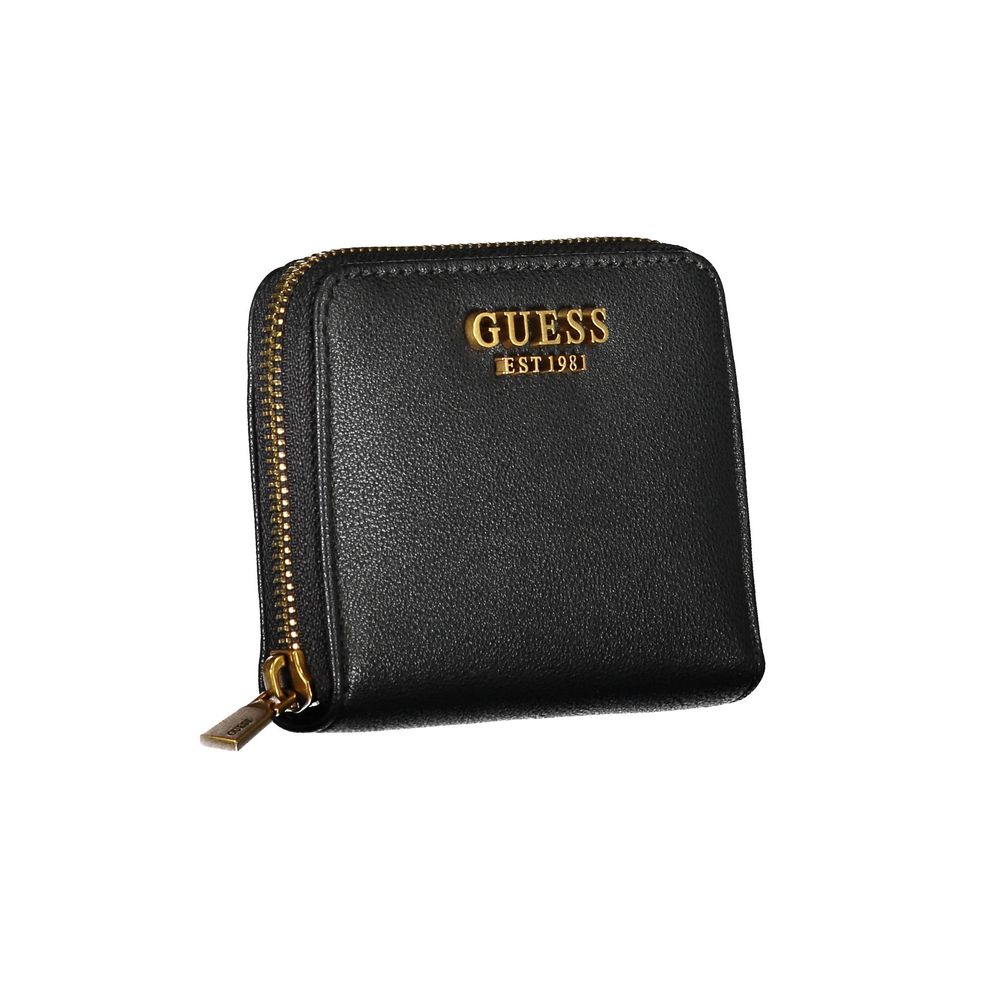 Guess Jeans Black Polyethylene Wallet