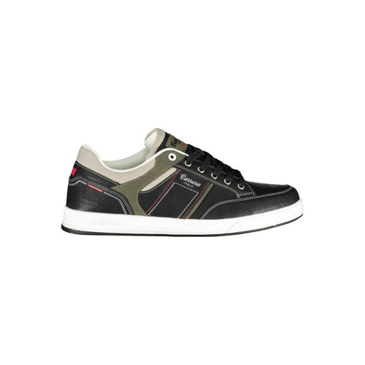 Carrera Black Polyester Sneaker CA-21904-EU42/US9
